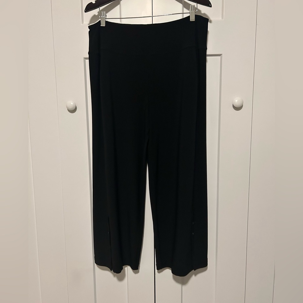 Sympli Size 18 Black Wide Leg Women's Pants
